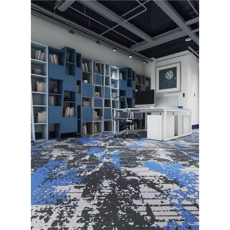 Luxuriöser feuerfester Nylon-Teppich für Billardhallen in Hotels - Teppich mit großflächigem Druck