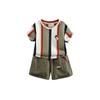 Stylish Boys Summer Outfit Set For 2024 Soft Comfortable Short Sleeve Clothing