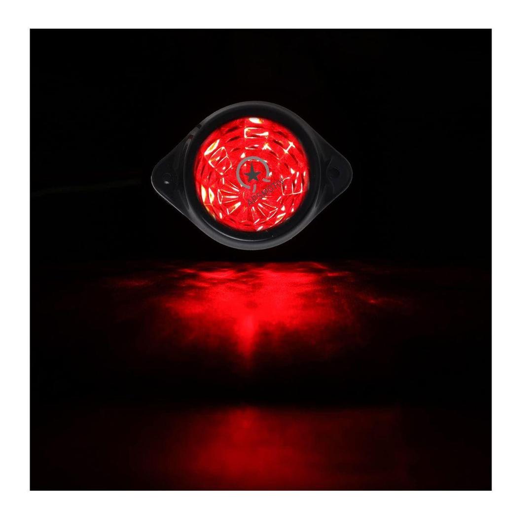 12V/24V  18PK LED Side Marker Truck Trailer RV Motorcycle Universal Fit