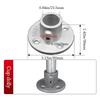 Fixed buckle Frame Fasteners Aluminum Alloy Steel Circular Pipe Connector  Steel Tube Shelf