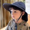 Youth Sun Protecting Hat Trendy Portables Hat Gentleman Fashion Vacation Hat for Various Outdoor Activity