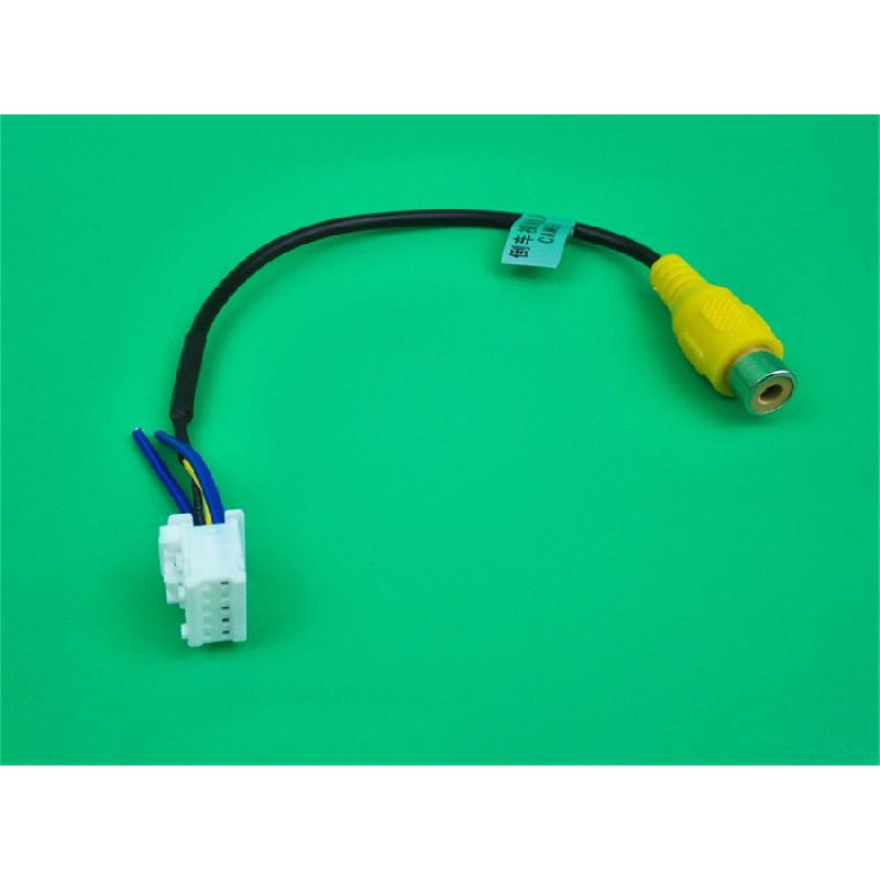 4Pin Rear View Back Up Camera Cable Adaptor Rca For Car Android Stereo Radio Dvd