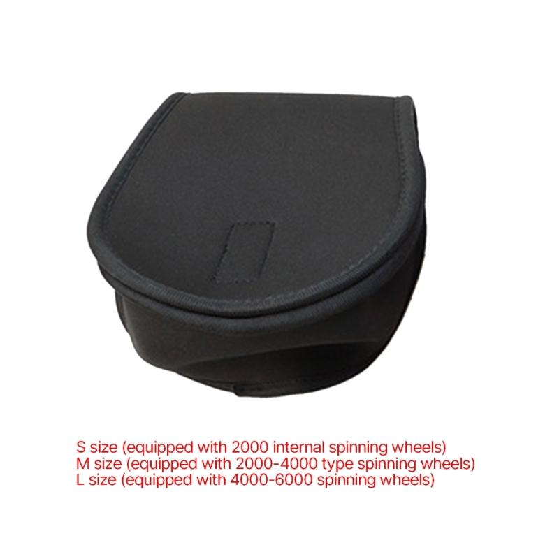 Fishing Reel Bag Protective Cover Spinning Reel Storage Case Pouch Baitcasting Trolling Fishing Reel Protective Case