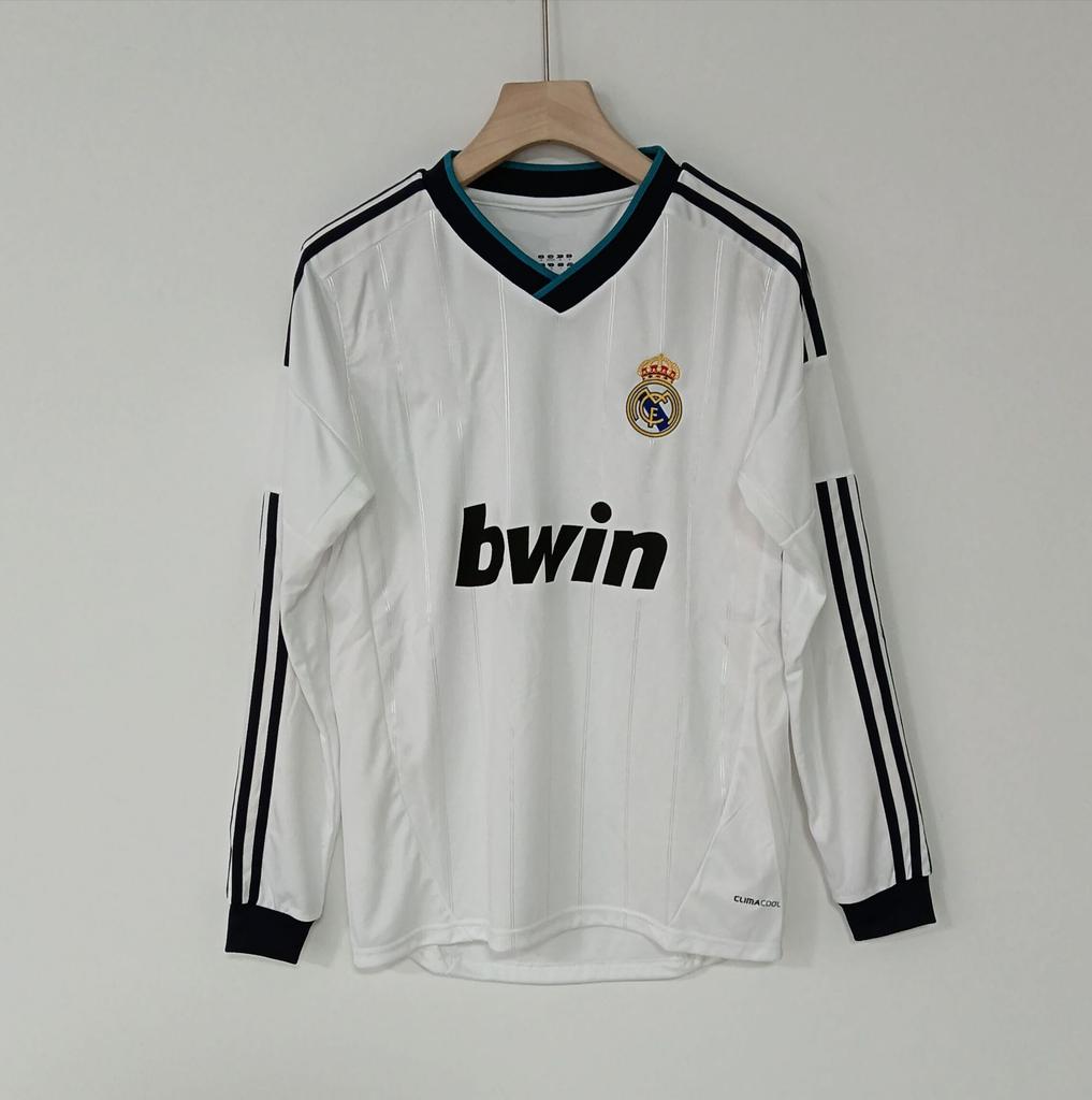 Langarm Vintage Trikot Fußballtrikot Real Madrid, Manchester United, England Arsenal, Portugal Inter Mailand AC Replica Trikot
