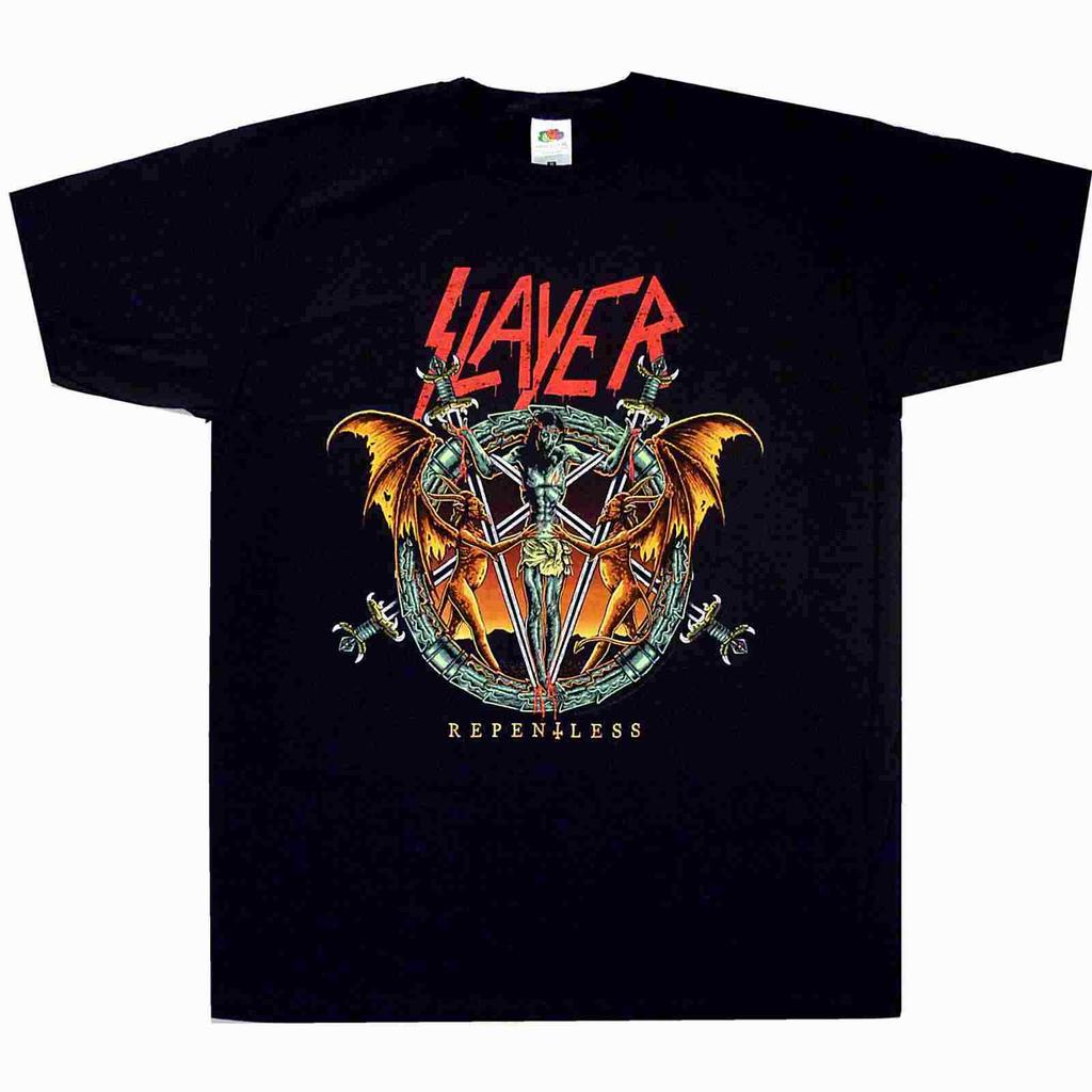 Slayer Demon Christ Repentless S-4XL T-Shirt Thrash Metal T-Shirt