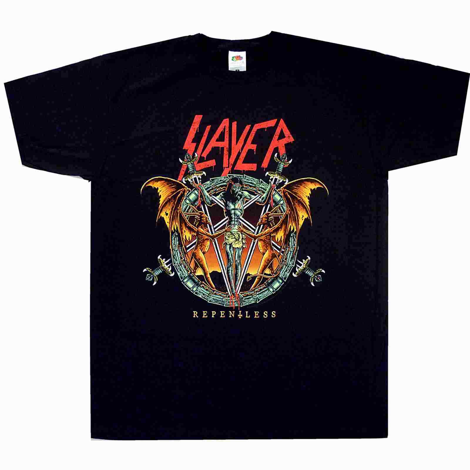 Slayer Demon Christ Repentless S M L XL XXL Official T-Shirt Thrash Metal Tshirt S