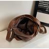 New Soft Leather Texture Armpit Bag High Capacity Women Backpack Versatile Commute Shoulder Tote Bag
