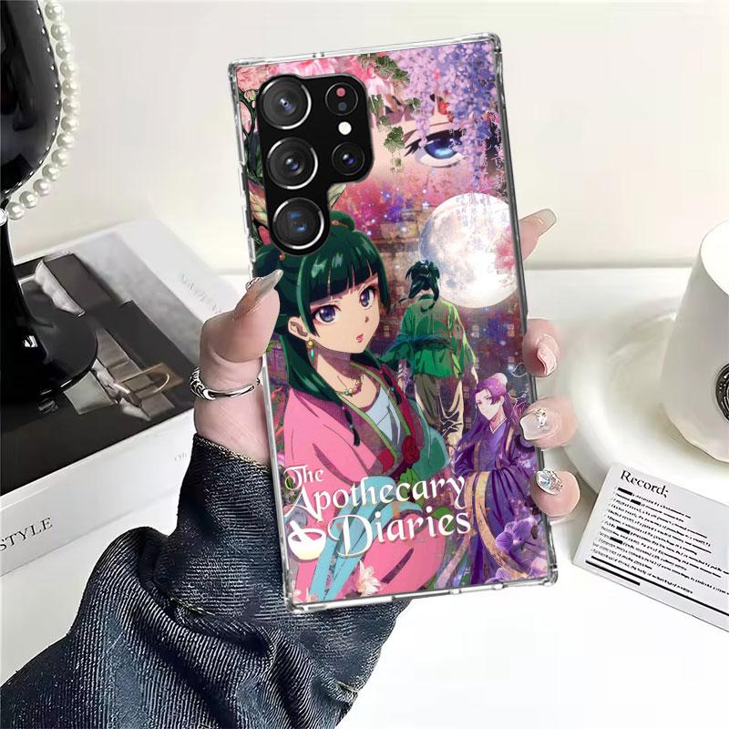 A-Apothecary D-Diaries Anime Soft Phone Case For Samsung Galaxy S22 S23 S24 S25 Edge S26 Ultra S20 FE S21 Plus + Fundas Coque Ga