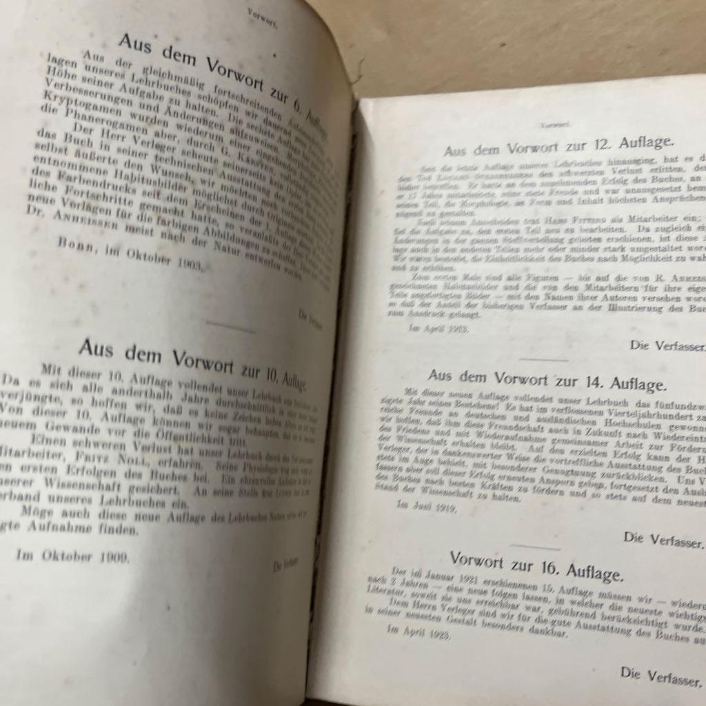 [USED] Botany Textbook German Edition English