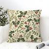 Snowflakeshaped treelike striped pattern Pillow Case linen pillow case sofa home decor cushion cover cushion cove