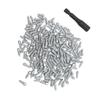 200 PEZZI 12mm Chiodi per Pneumatici Acciaio Antiscivolo Antighiaccio Neve Punte per Pneumatici con Strumento di Installazione per Moto Motocicletta Fuoristrada