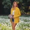 Women's Casual Fashion Tops Long Sleeve Button Loose Shirt