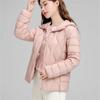 Lightweight Down Jacket Women's Short Hooded Autumn And Winter Slim Fit Versatile Long Sleeved White Duck Down Warm Jacket
