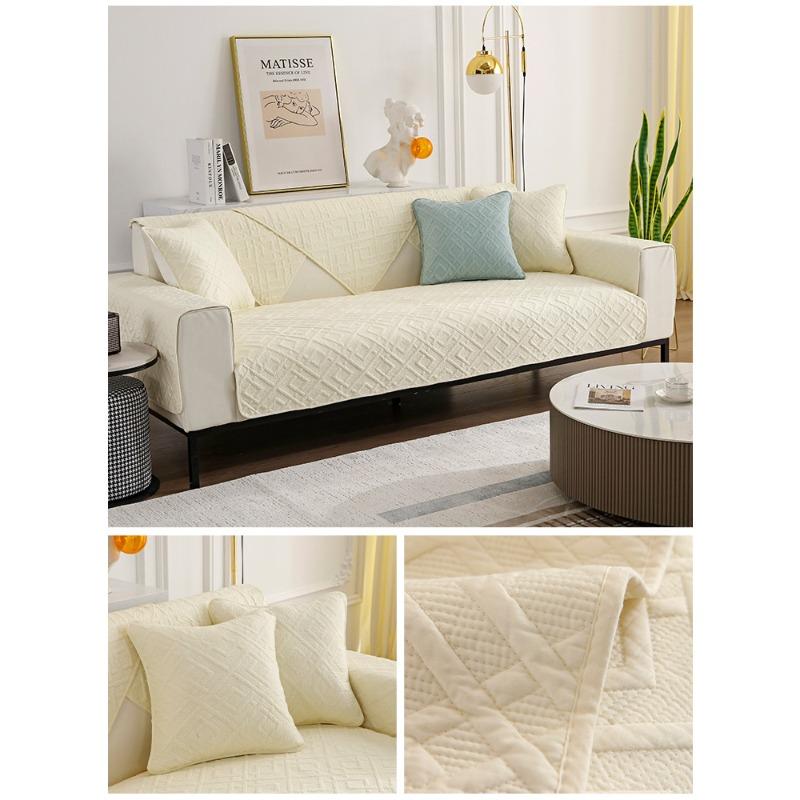 Sofa Cushion Four Seasons General Non-slip Sofa Cover Cover Living Room Light Luxury Cushion Backrest Towel Armrest Cover Cloth Thickening