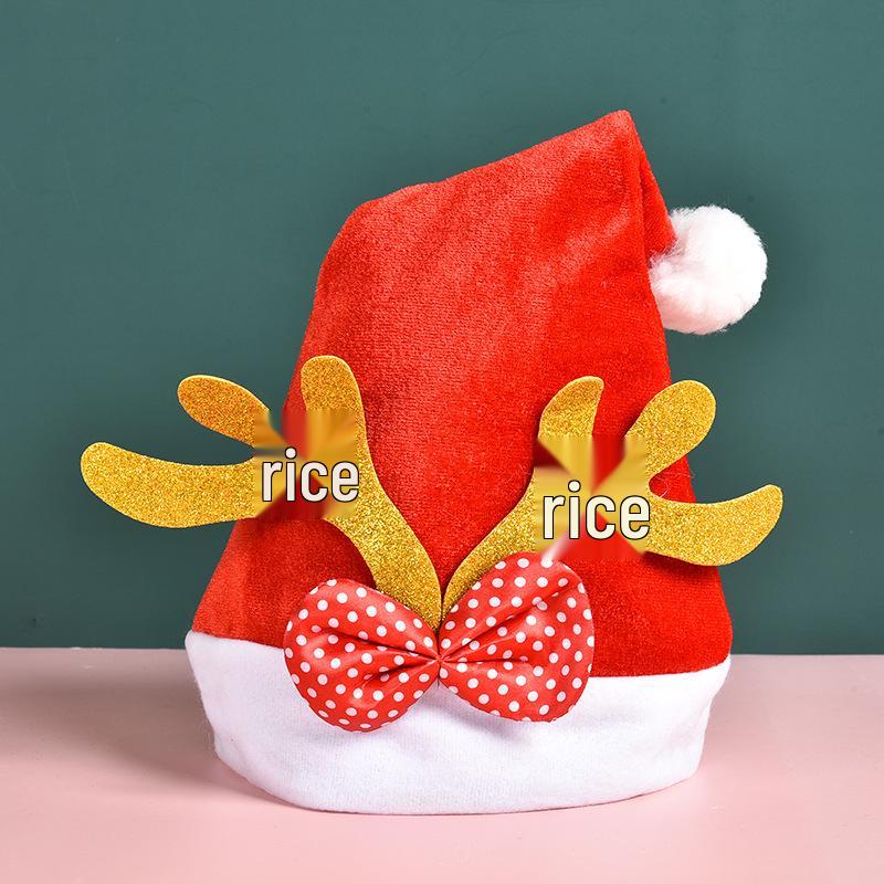 Přístavní Láska Svítící Vánoční čepice Santa Clause pro dospělé a děti