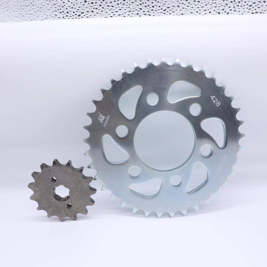 Front chain sprocket rear gear for QJIANG benelli TNT125 TNT 125 135