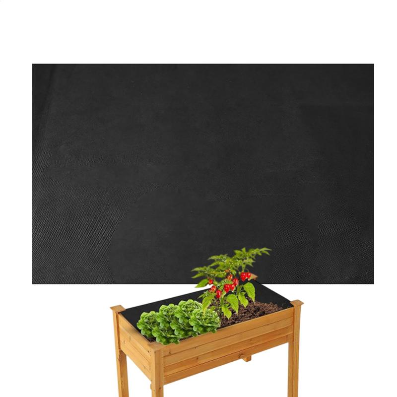 Garden Landscape Fabric Weeds Barrier Heavy Duty Driveway Gardening Mat Polypropylene Ground Cover Flower Vegetable Raised Beds