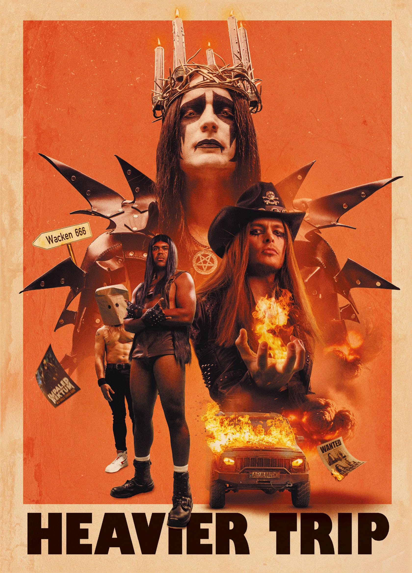 

Тяжёлое путешествие II / Мы скандинавский металл в опасности! [Выпадение прямой кишки КОРОБКА] (Ограниченное издание первой прессы) [Блю рей]