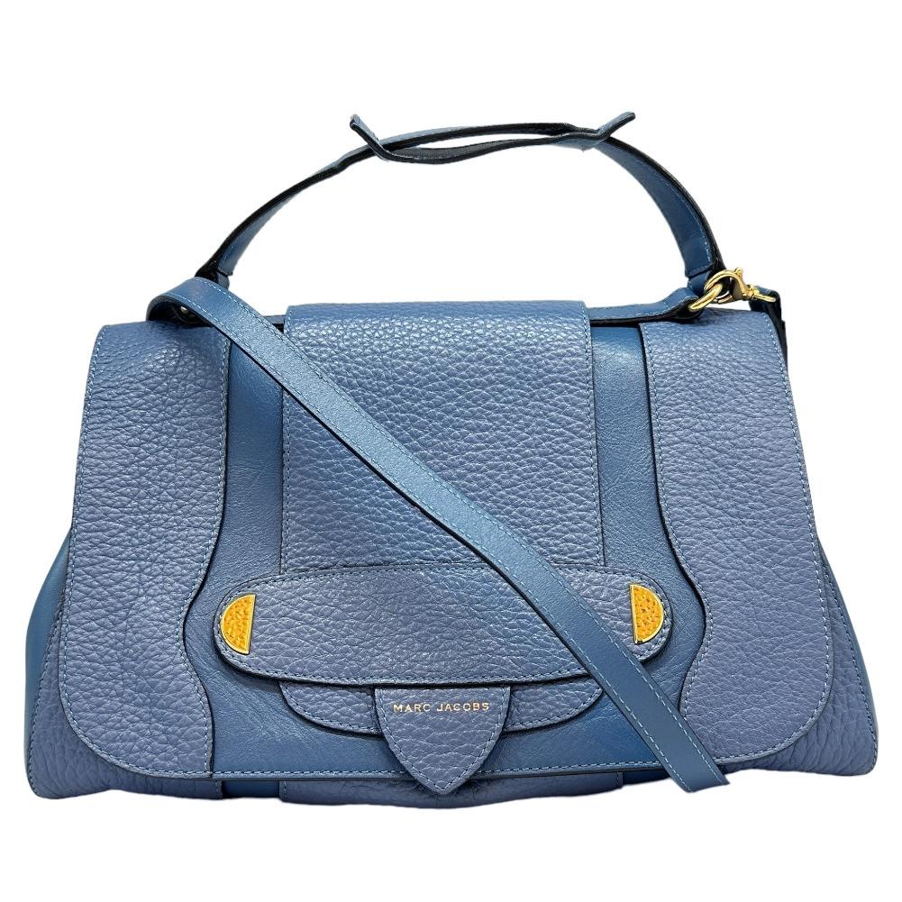 

MARC JACOBS Handbag blue leather Women Used