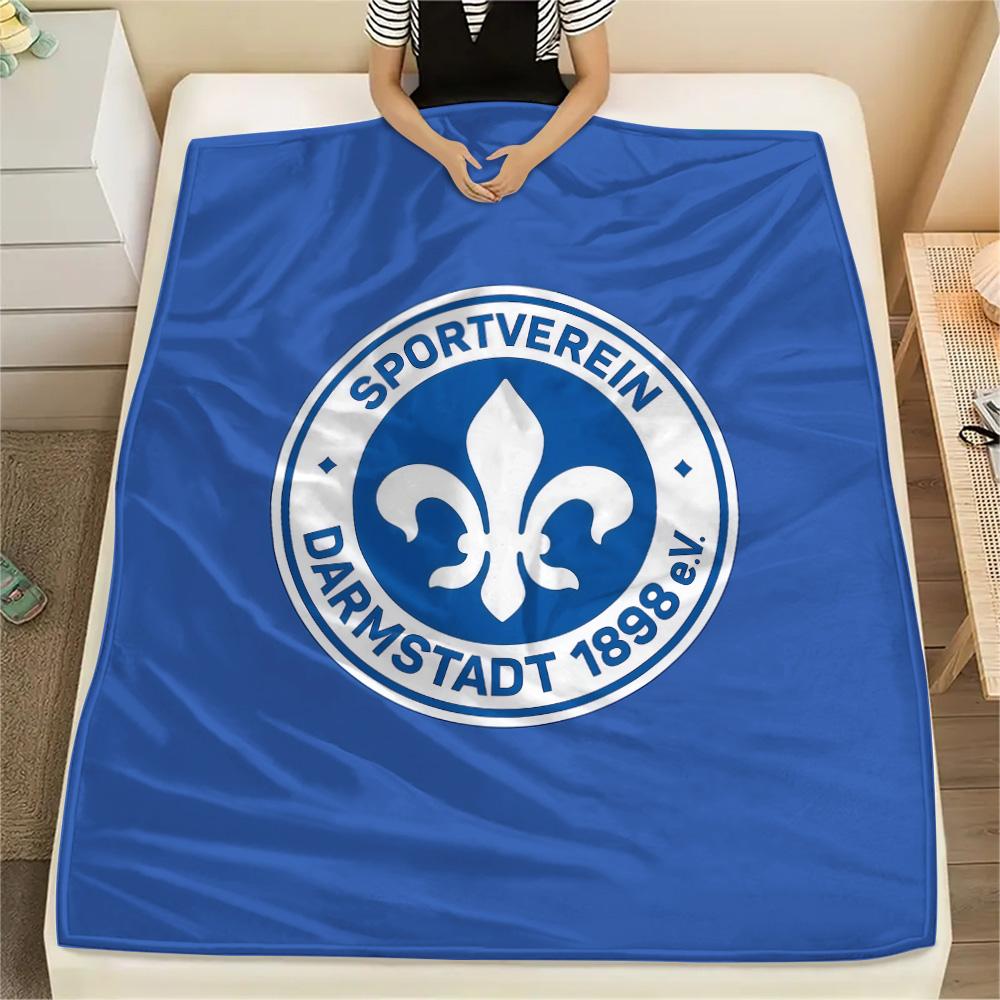 SV Darmstadt 98 Flannel Blanket, High Quality Comfortable for All Seasons, Home Decor, Warmth and Comfort