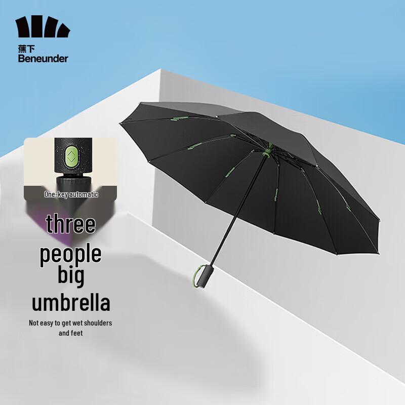 Beneunder Fully Automatic 10-Rib Folding Umbrella