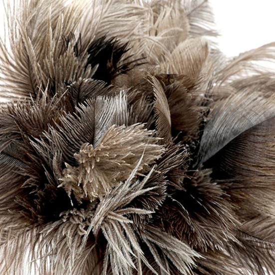 Feather Duster Soft Anti-static Eco-Friendly Washable Recyclable Cleaning Ostrich Hair Wooden Handle Fluffy Duster for Home