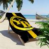 BSC Young Print Beach Towel, Large Soft Quick Dry Towel for Beach Camping Swimming