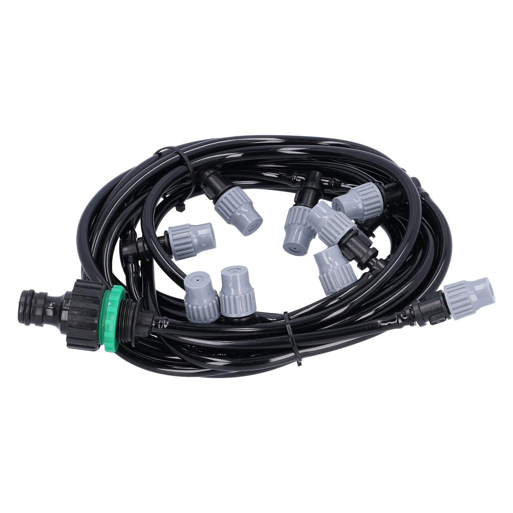 10m   32.8ft 4 7 Irrigation Hose with 10 Misting Sprayer Nozzles Garden Greenhouse Terrace Watering System