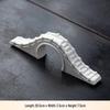 Ceramic Stone Arch Bridge Ornament for Micro Landscapes, Fish Tanks, or Zen Gardens
