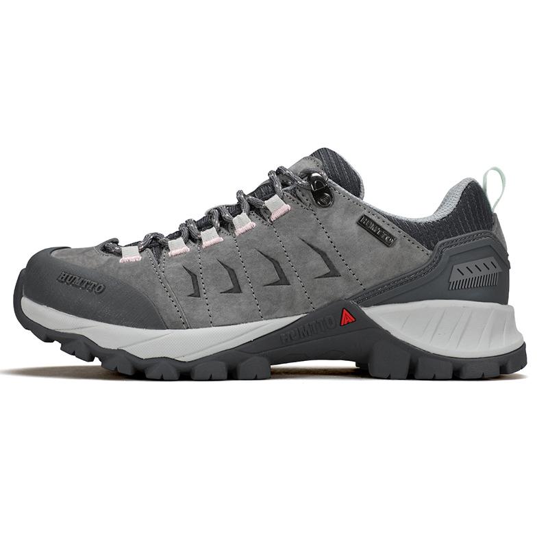 

HUMTTO Кожаные ботинки для женщин Дышащие походные ботинки Нескользящие походные женские спортивные туфли Зимние повседневные кроссовки для активного отдыха 36