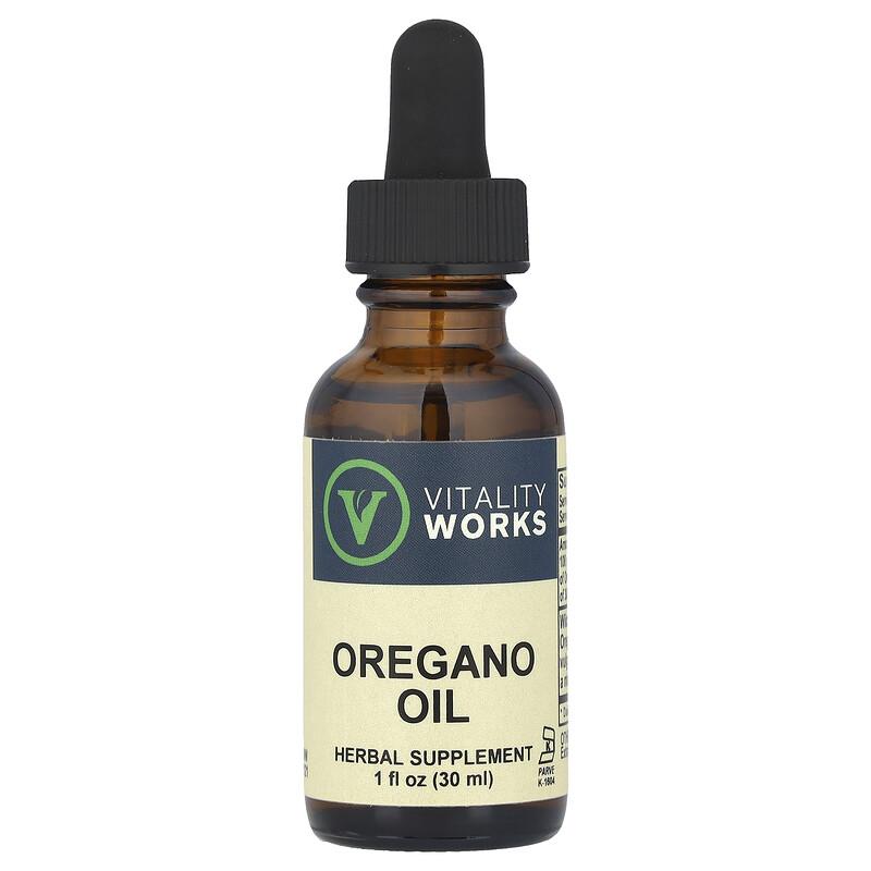 Oregano Oil, 1 fl oz (30 ml)