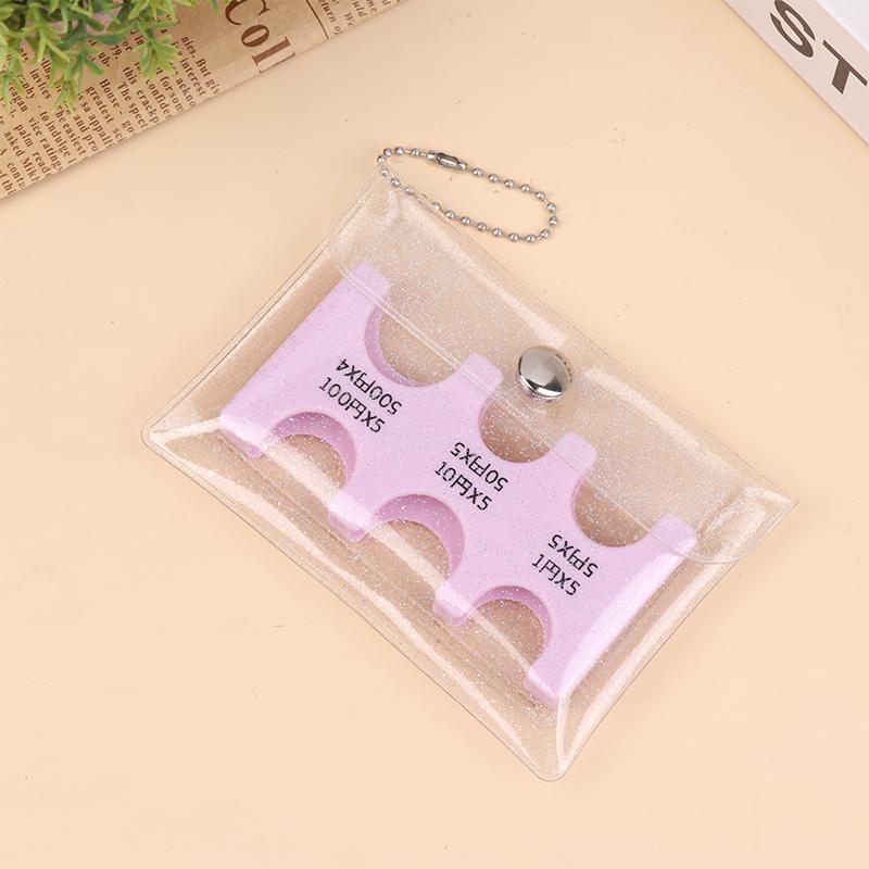 Coin Dispenser Keychain Transparent Coin Collection Purse Wallet Portable Japan Coin Holder Coin Changer Holder Coin Organizer
