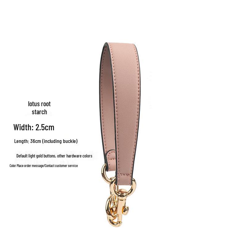 Black PU Handbag Replacement Strap: Women's Underarm Bag, Short Single Shoulder Handle, Trendy Plain Design