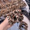 Fashion Leopard Print HairBand High Elastic Small Hair Ties Rope Ponytail Headwear Women Creative Korean Hair Accessories