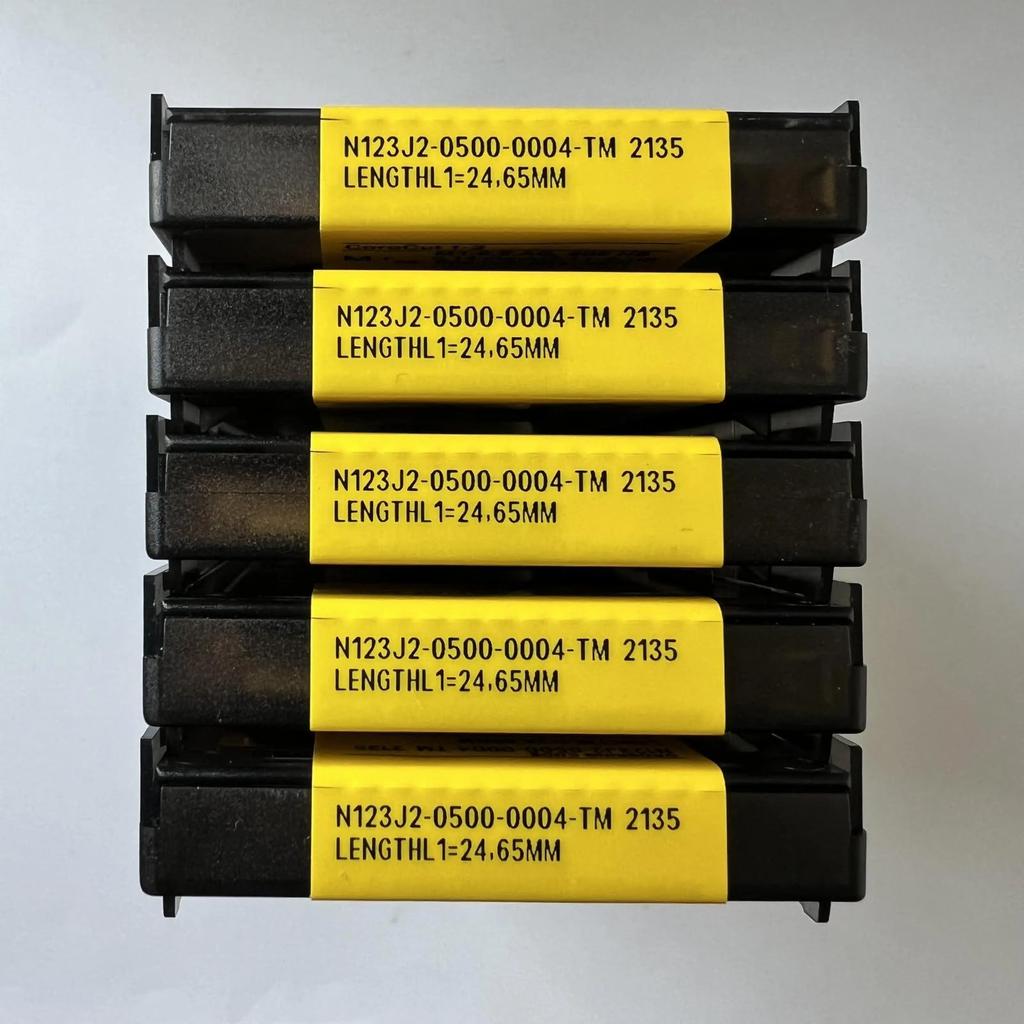 Original Sandvik / N123J2-0500-0004-TM 2135 /CNC CARBIDE tool blade 10 Pcs
