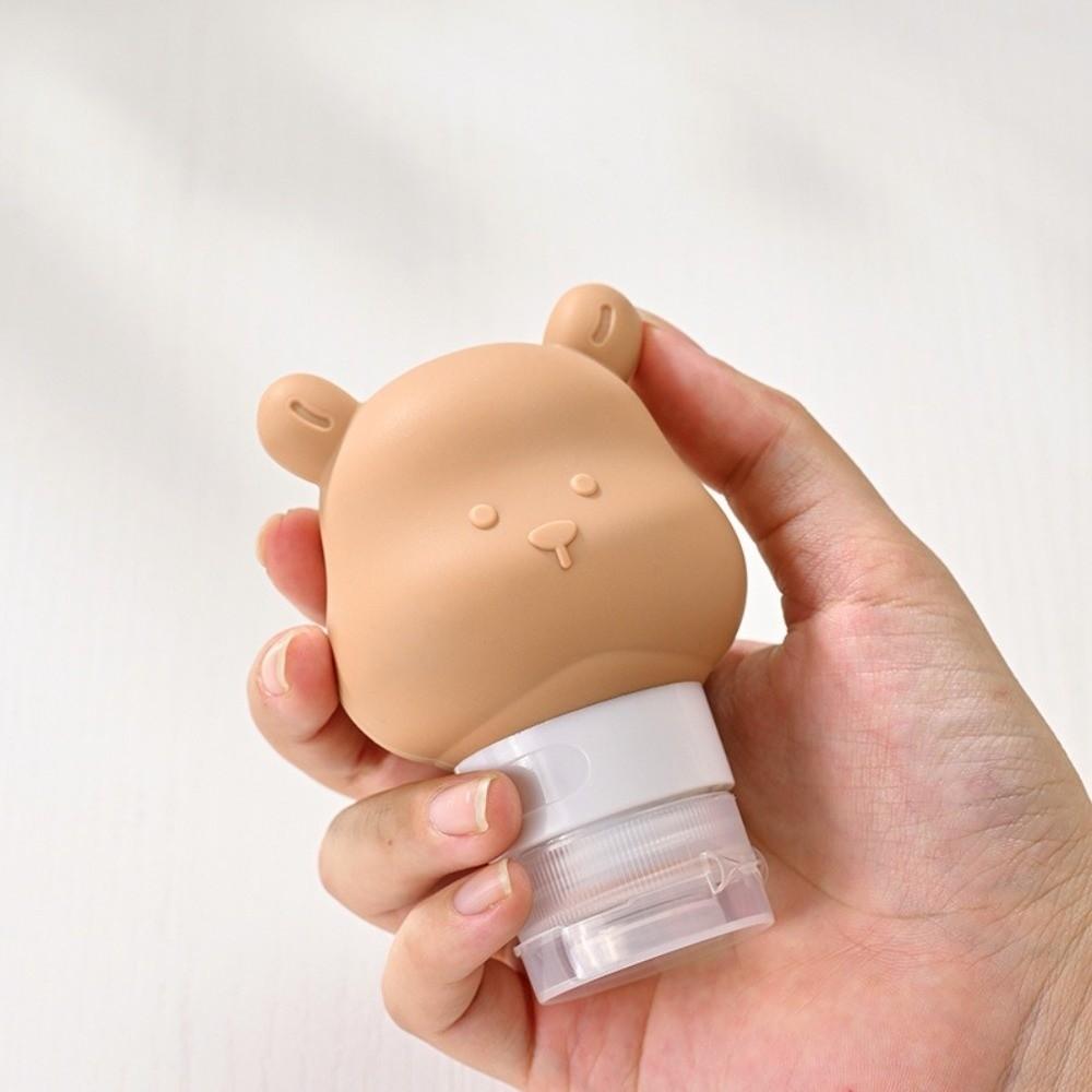Small Size Portable Containers Leak Proof Refillable Bottles Squeezable Containers for Conditioner