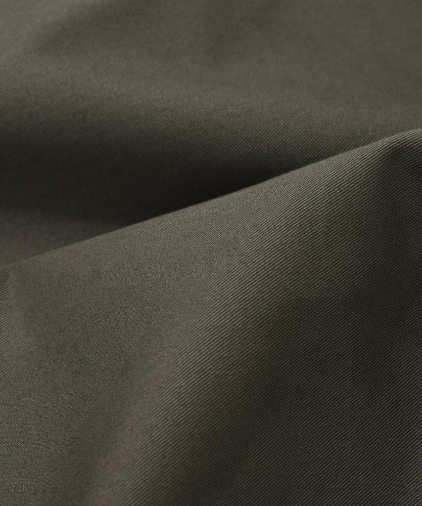 COVERNAT Semi-Wide Chino Pants Khaki