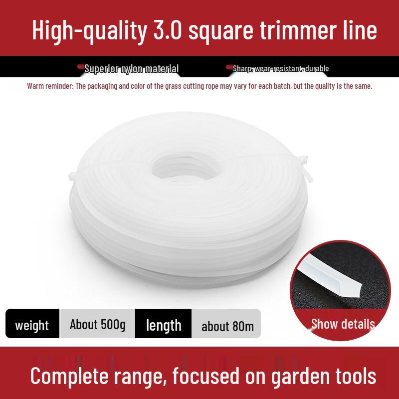 Lilang Hochleistungs-Trimmerfaden für Rasenmäher