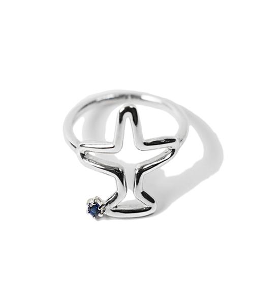 Bonbeau Airplane Silver Ring (Type A)
