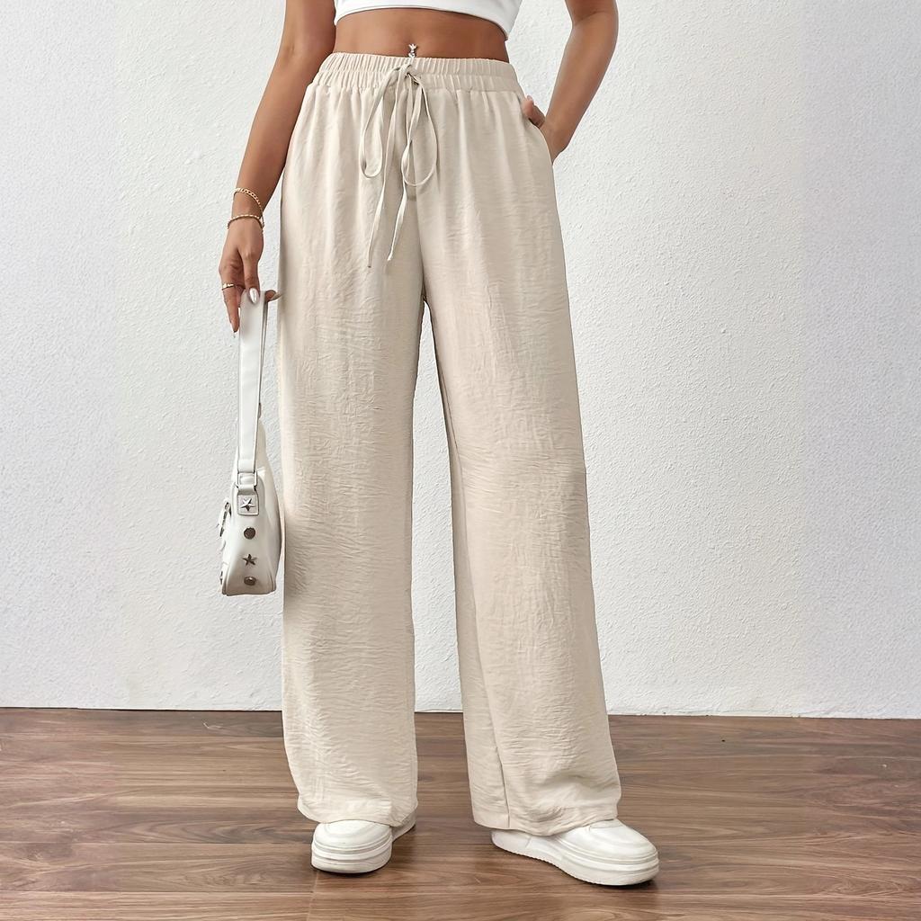 Women's Fashion Loose Casual Wide Leg Pants Casual Pants