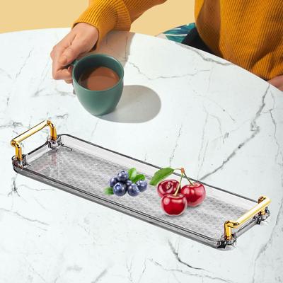 Tavă de servire pentru baie cu mâner Stil Nordic Aperitiv Mic dejun Decorativ Parfumat