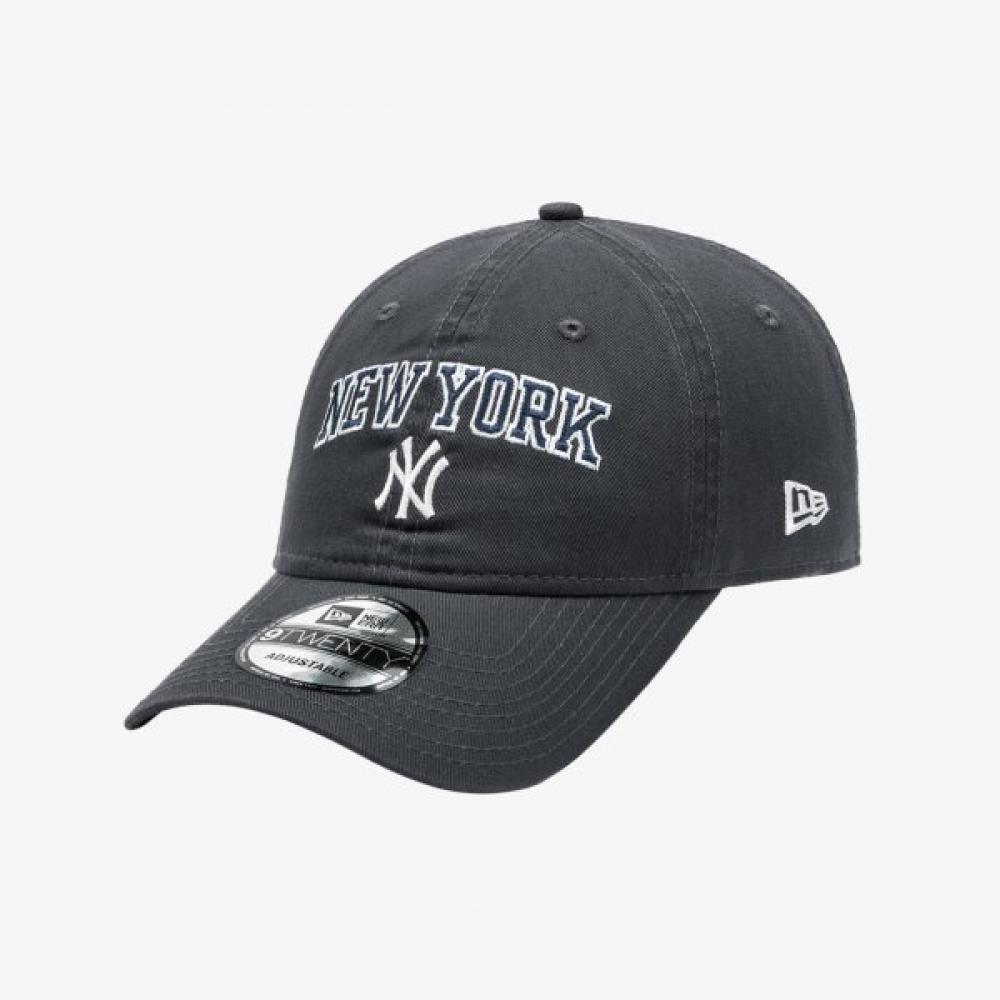 New Era Mlb New York Yankees Unstructured Arch Ballcap Dark Graphite GREY/OSFM