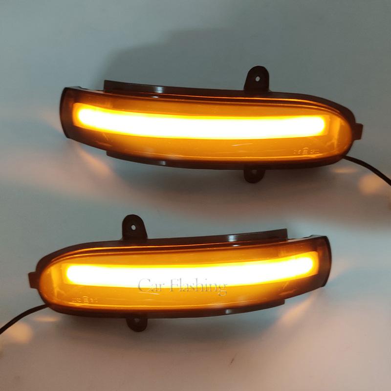 Car Flashing For Mercedes Benz E Class W211 S211 2002-2007 G Class W463 Side Mirror Lamp LED Dynamic Turn Signal Light