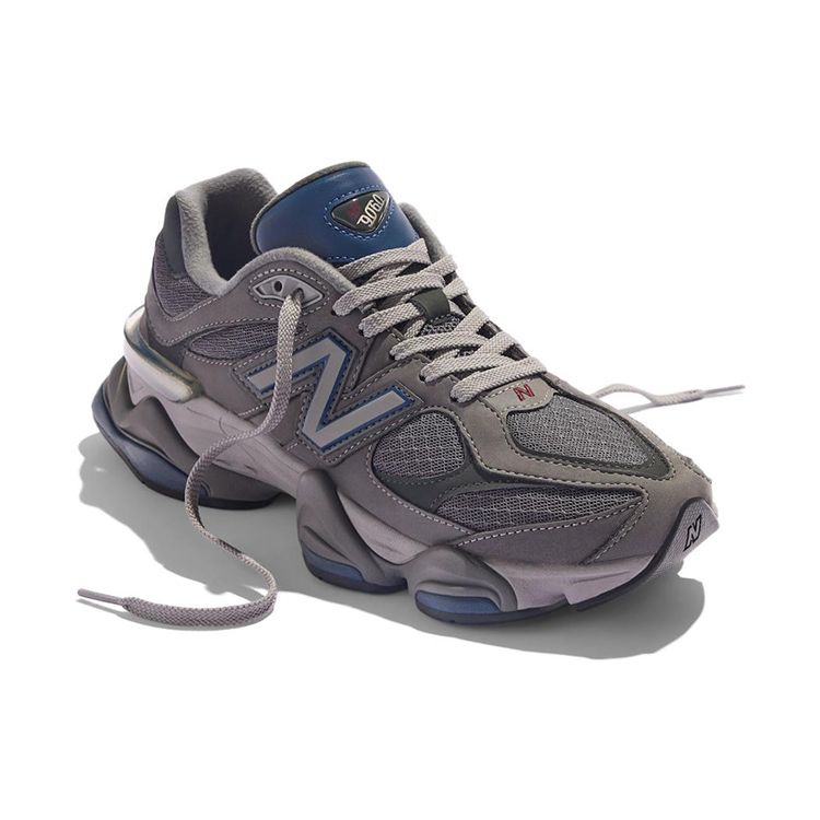 New Balance 9060 Castlerock Unisex Tossud Hall Tumesinine Hõbedane-Metallik U9060ECC