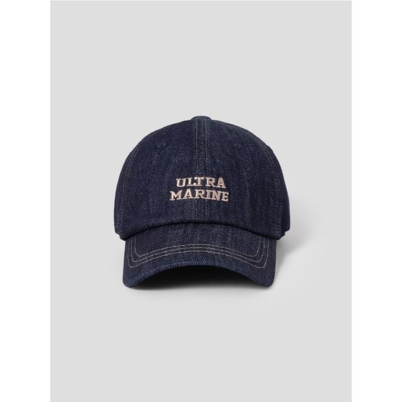 8SECONDS Denim Letter Ball Cap Navy (29598BWY3R)
