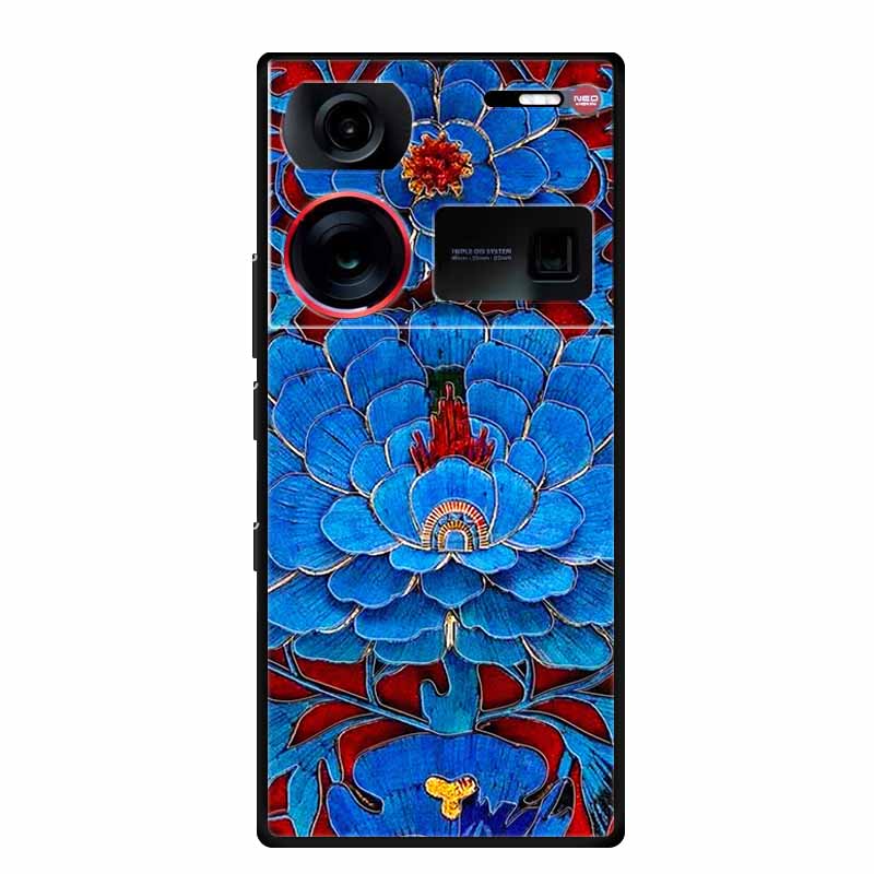 3D Emboss Case For ZTE Nubia Z60 Ultra Phone Case Flowers Soft Silicone Coque For Nubia Z60 Ultra Back Cover Cases Z 60 Z60Ultra
