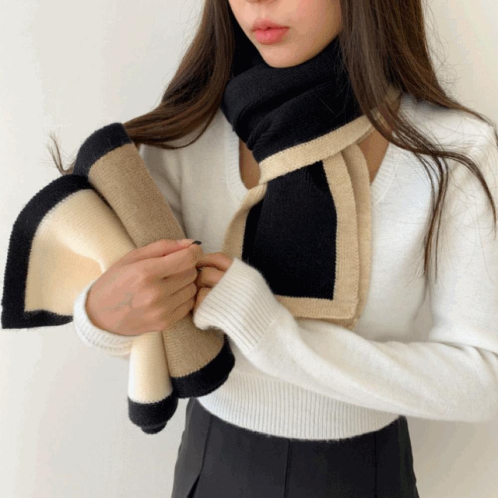 

Минималистичная цветовая гамма Blue City, шерстяная шаль-глушитель, 3 цвета