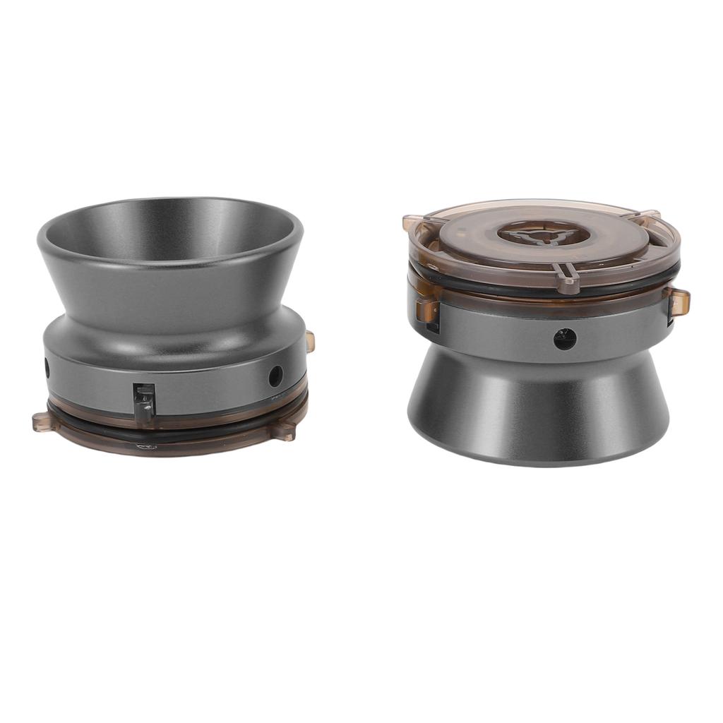 1 Pair NAB Hub Adapters Aluminum Alloy 1 4 10 Inch Opener Universal Loading Device with Lock for Reel To Reel Tape