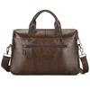 2026 Men Top Grain Leather Handbag, Business Laptop Briefcase, Genuine Leather Men Business Hand Carry Bag