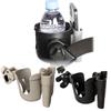Adjustable Baby Stroller Cup Holder Large Capacity Bottle Phone Mount Non-Slip Pram Organizer Fit Most Pushchair Summer Outdoor